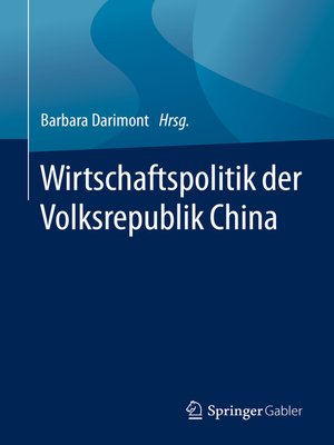 cover image of Wirtschaftspolitik der Volksrepublik China